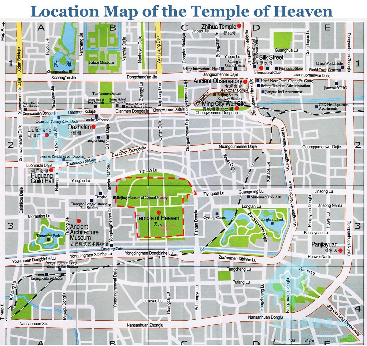 რუკა temple of heaven 