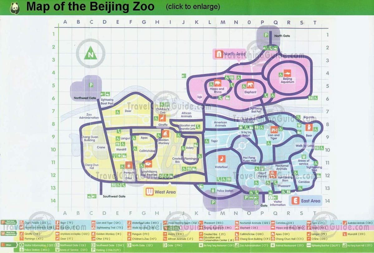 რუკა პეკინი zoo